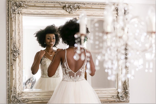 Go behind-the-scenes at a garden wedding shoot