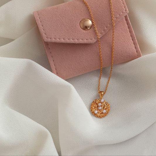 Scatter Pearl Constellation Necklace